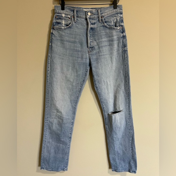 Mother Superior High-Waisted Hiker Hover Light Wash Women's Size 28 - Picture 3 of 9